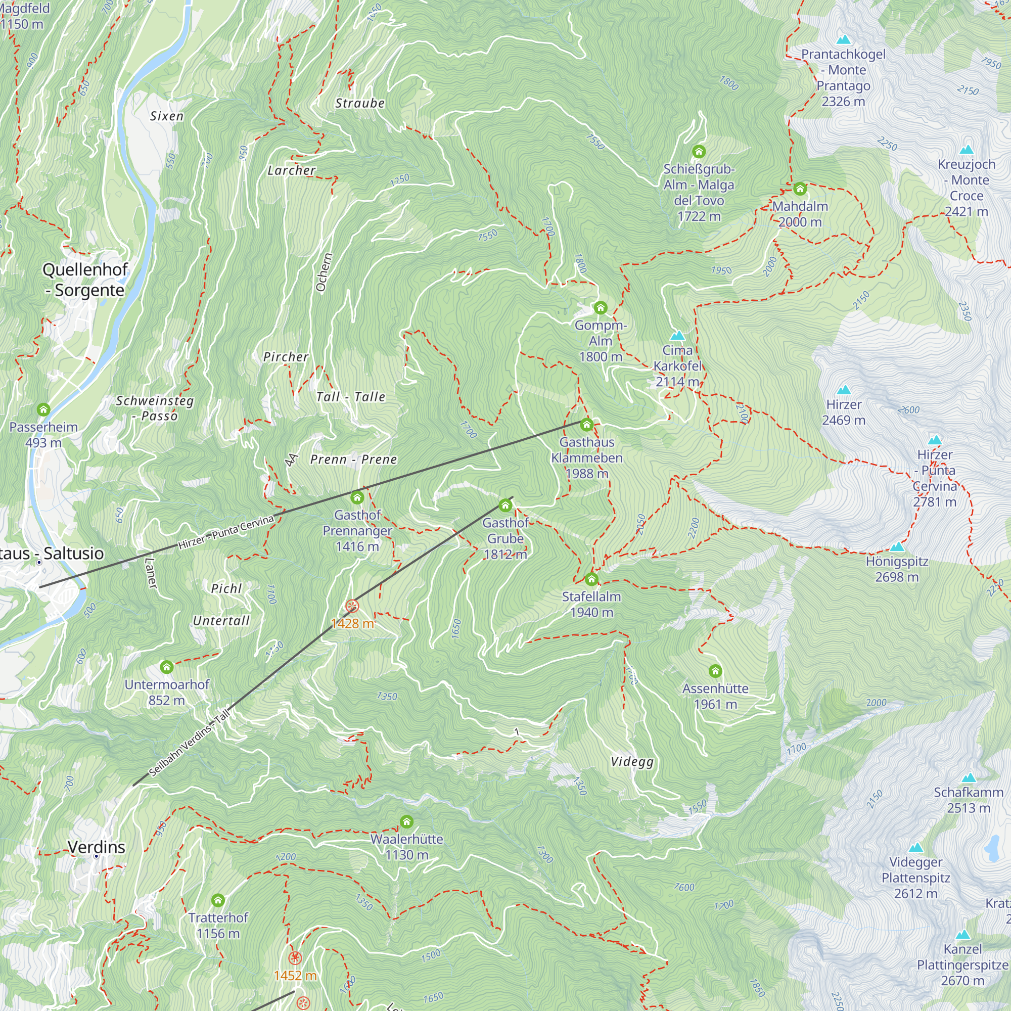 Gasthof Grube map