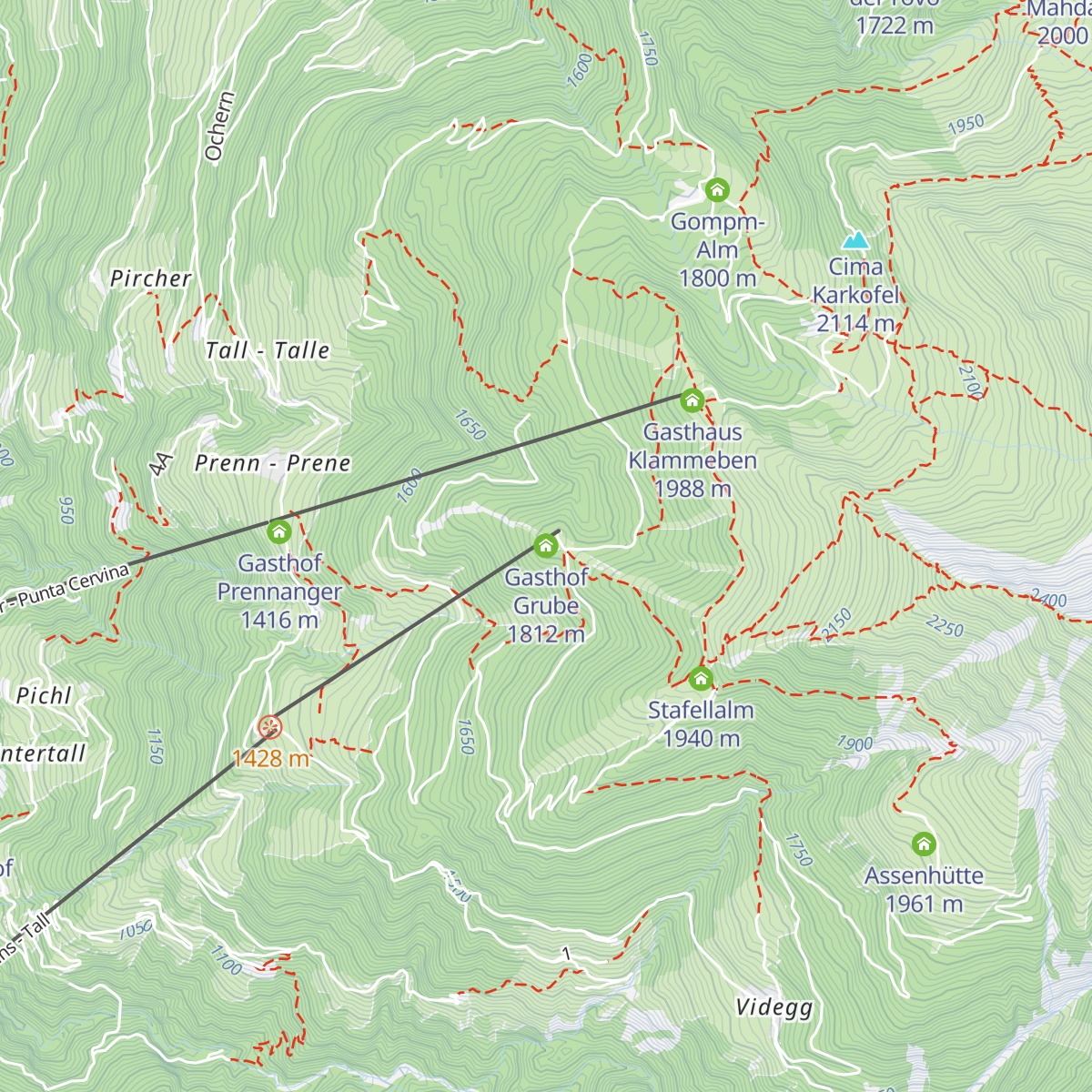 Gasthof Grube map