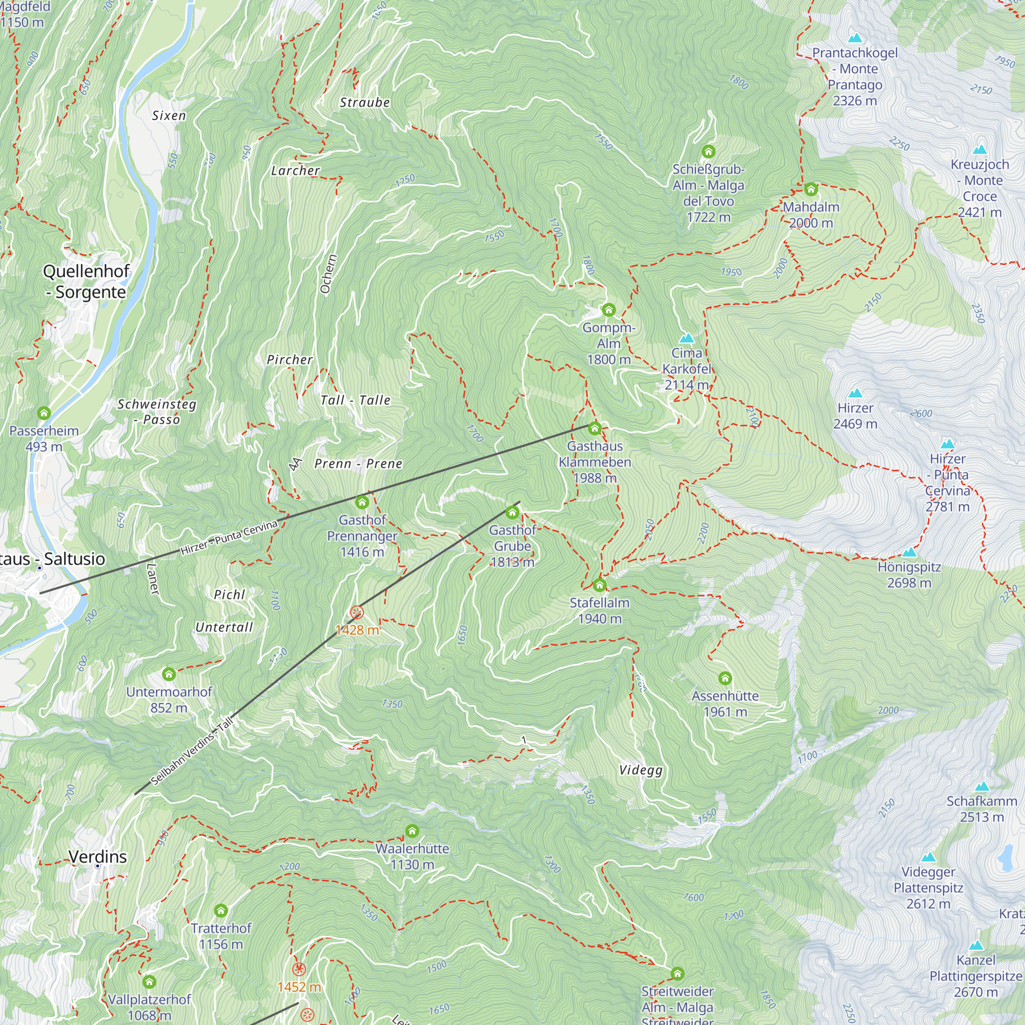 Gasthof Grube map