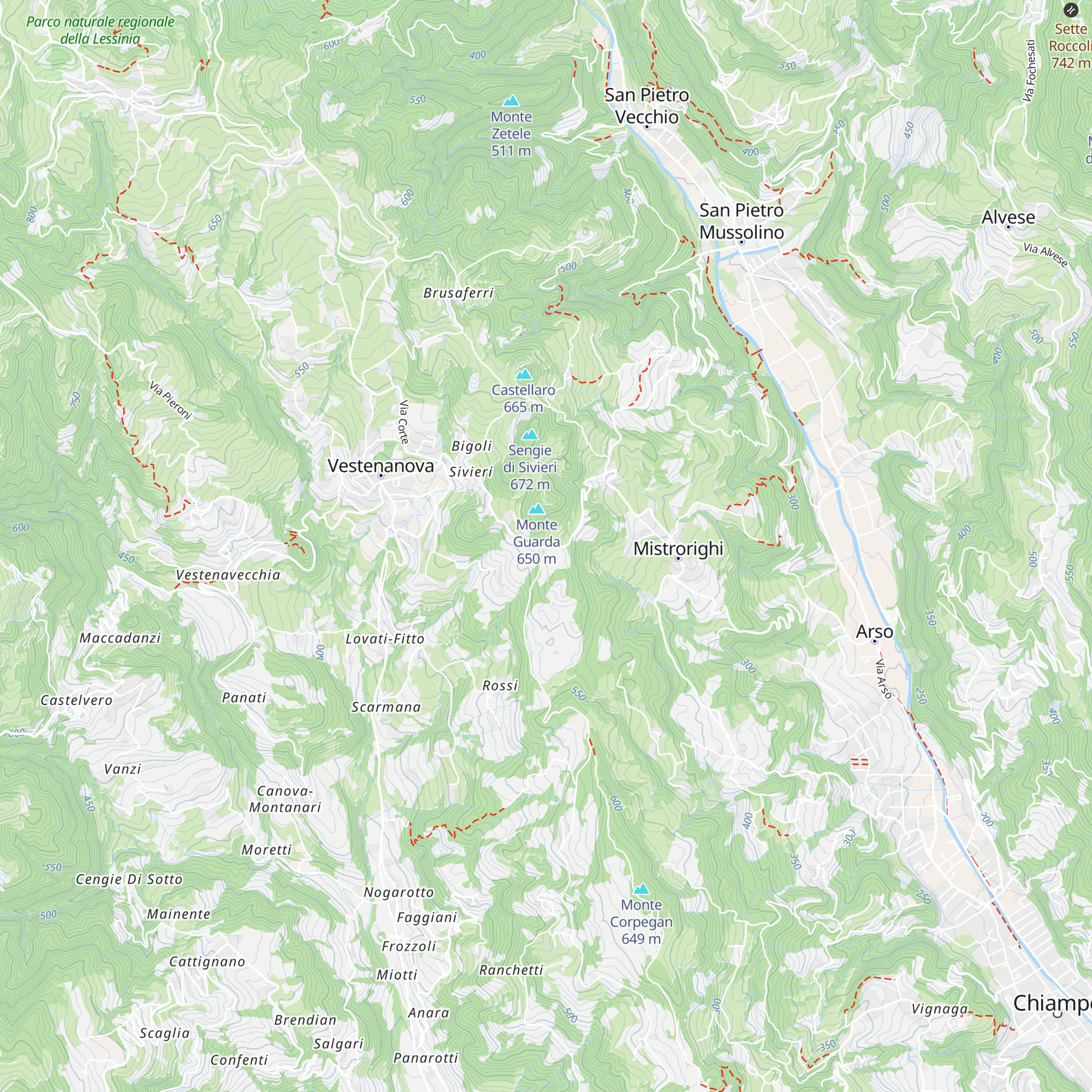 Trattoria Albaromatto map