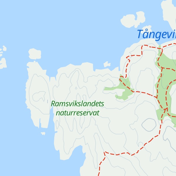 Map of Katteklåvan