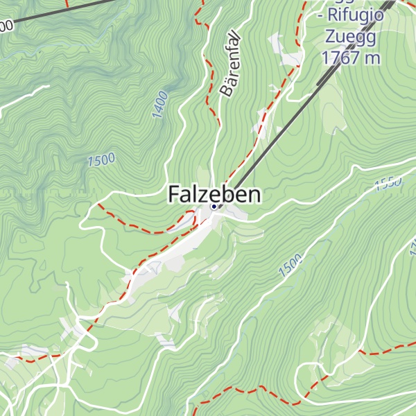 Map of Restaurant Falzeben