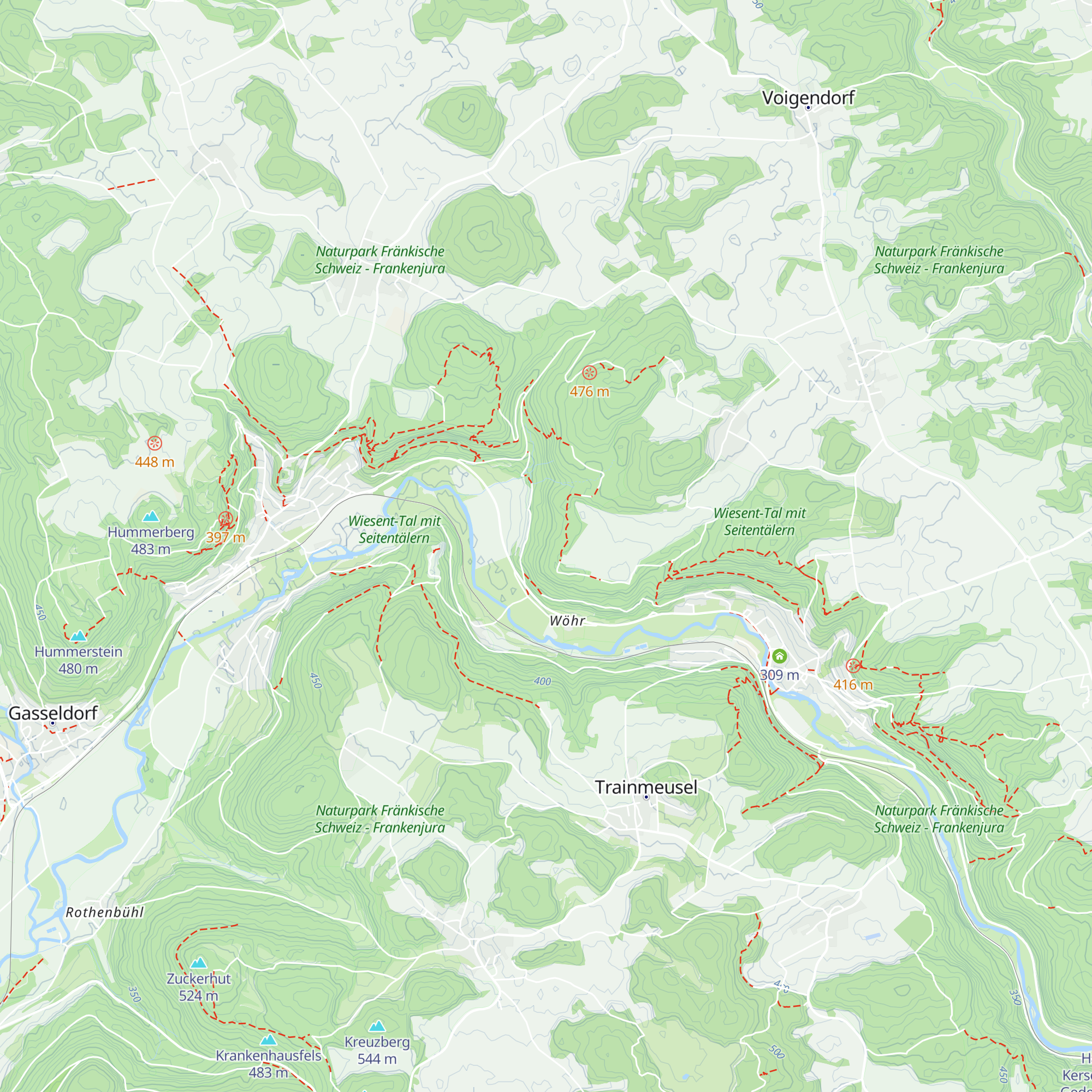 Fritz-Hasenschwanz-Hütte map