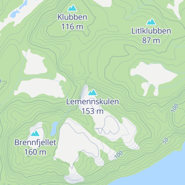 Map of Lemennskulen