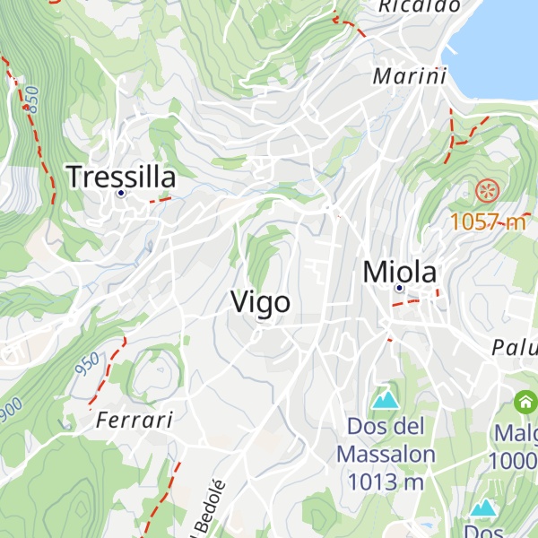 Map of Dosso di Vigo