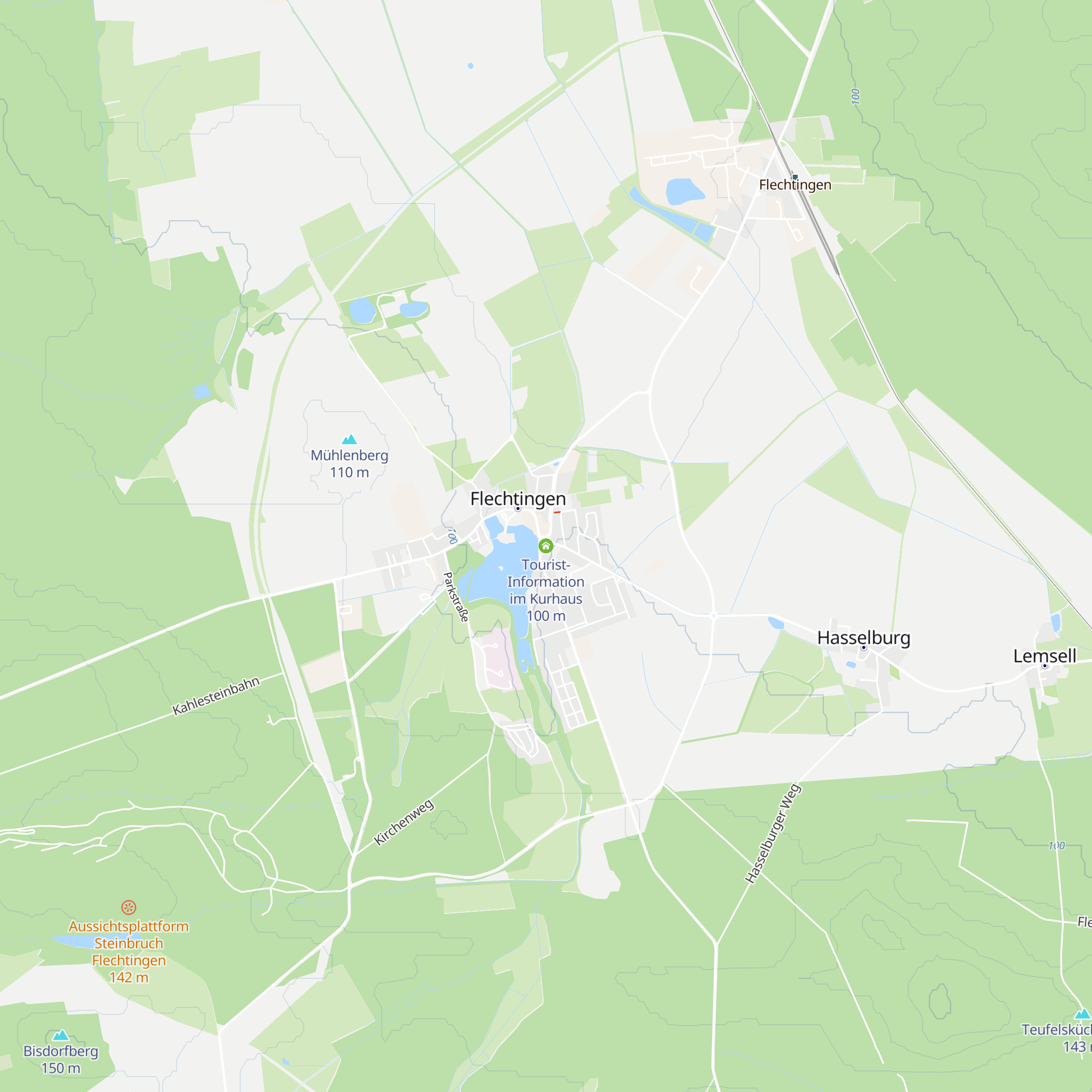 Tourist-Information im Kurhaus map