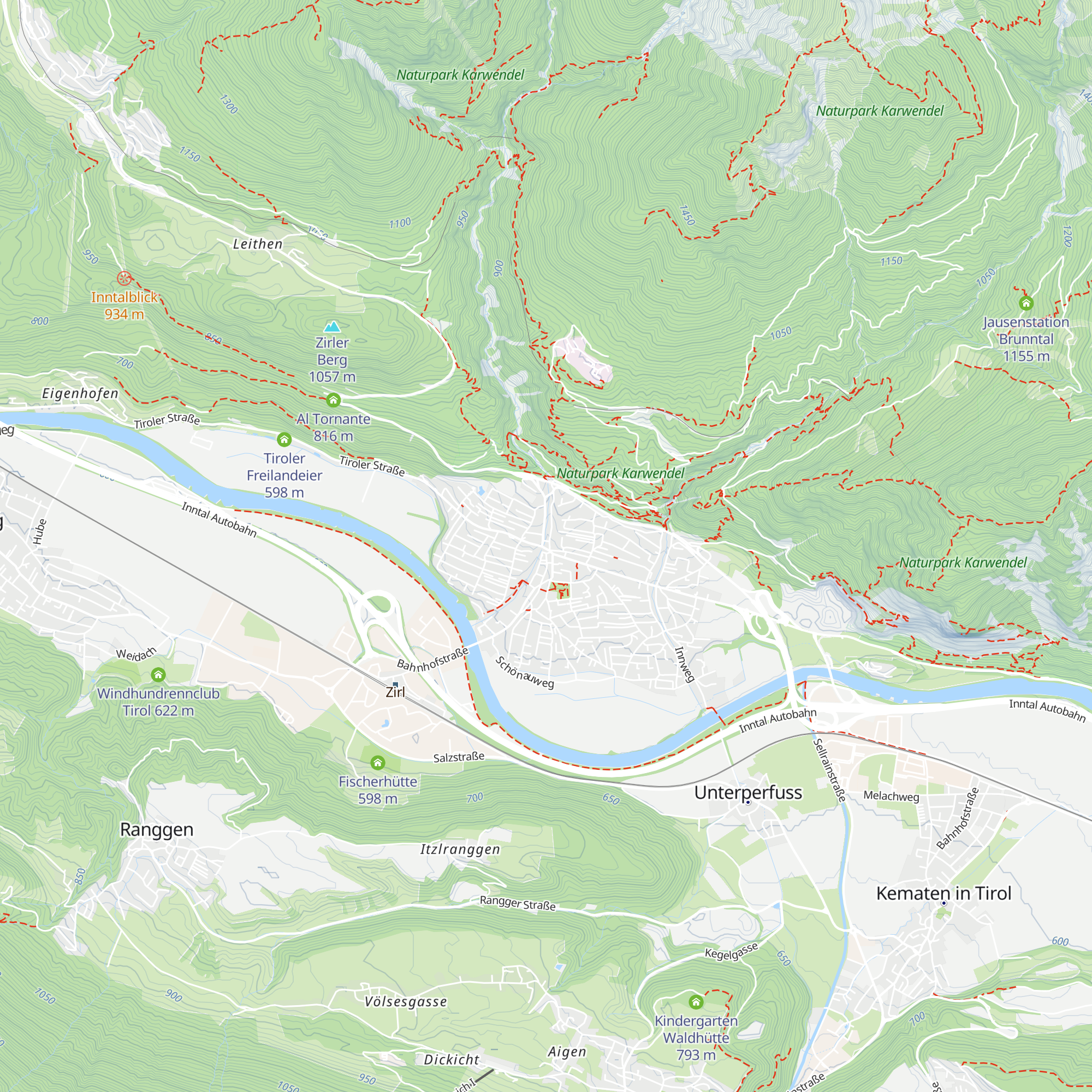 Tourismusverband map