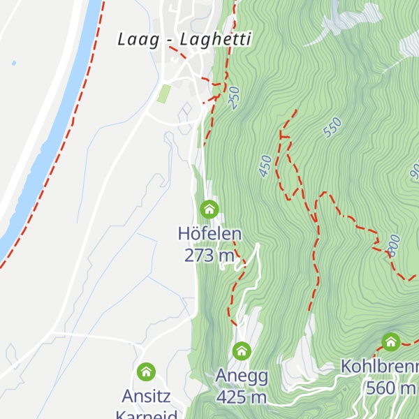 Map of Höfelen