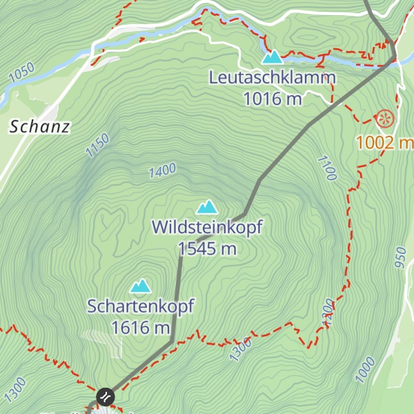 Map of Wildsteinkopf