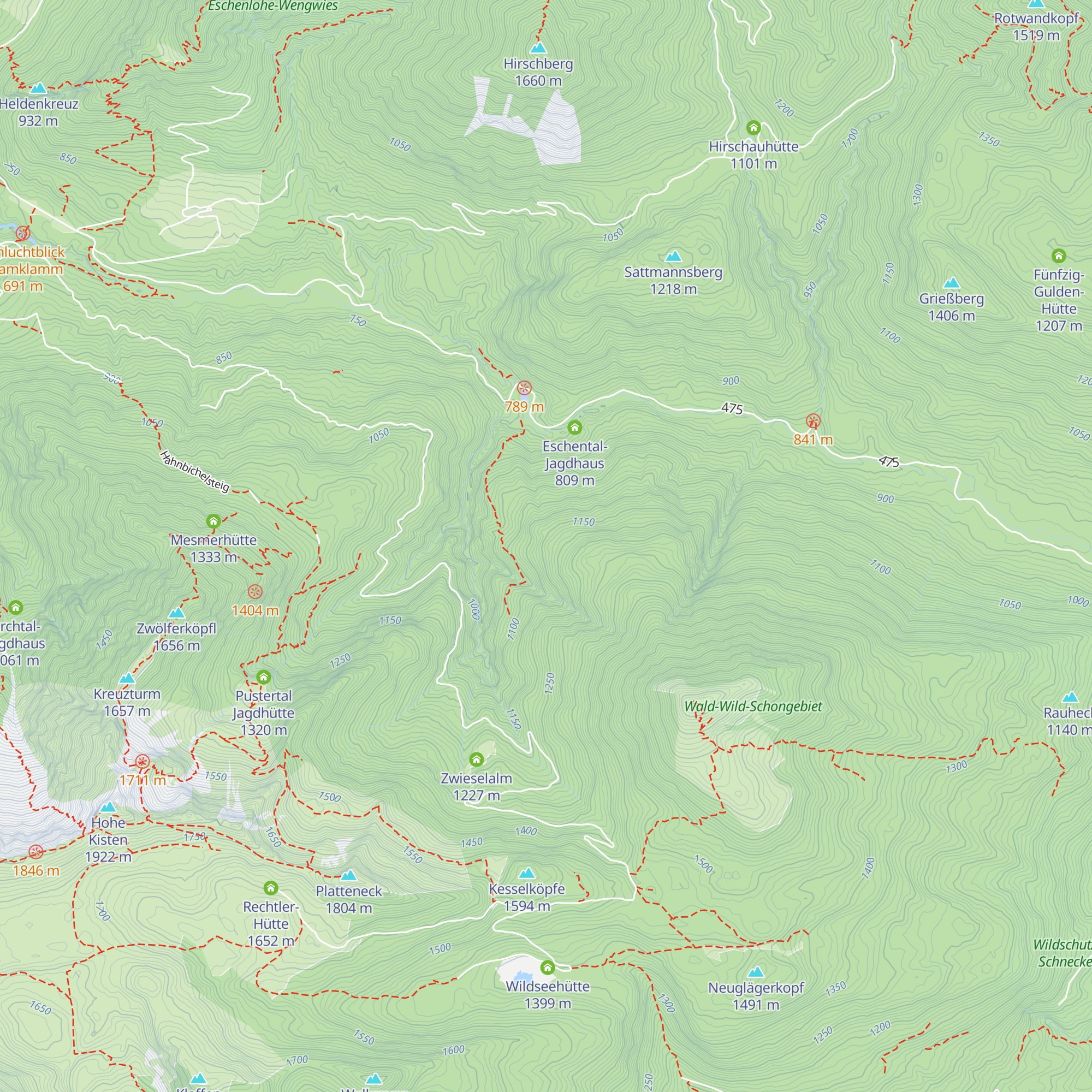 Wagnersleger Jagdhaus map