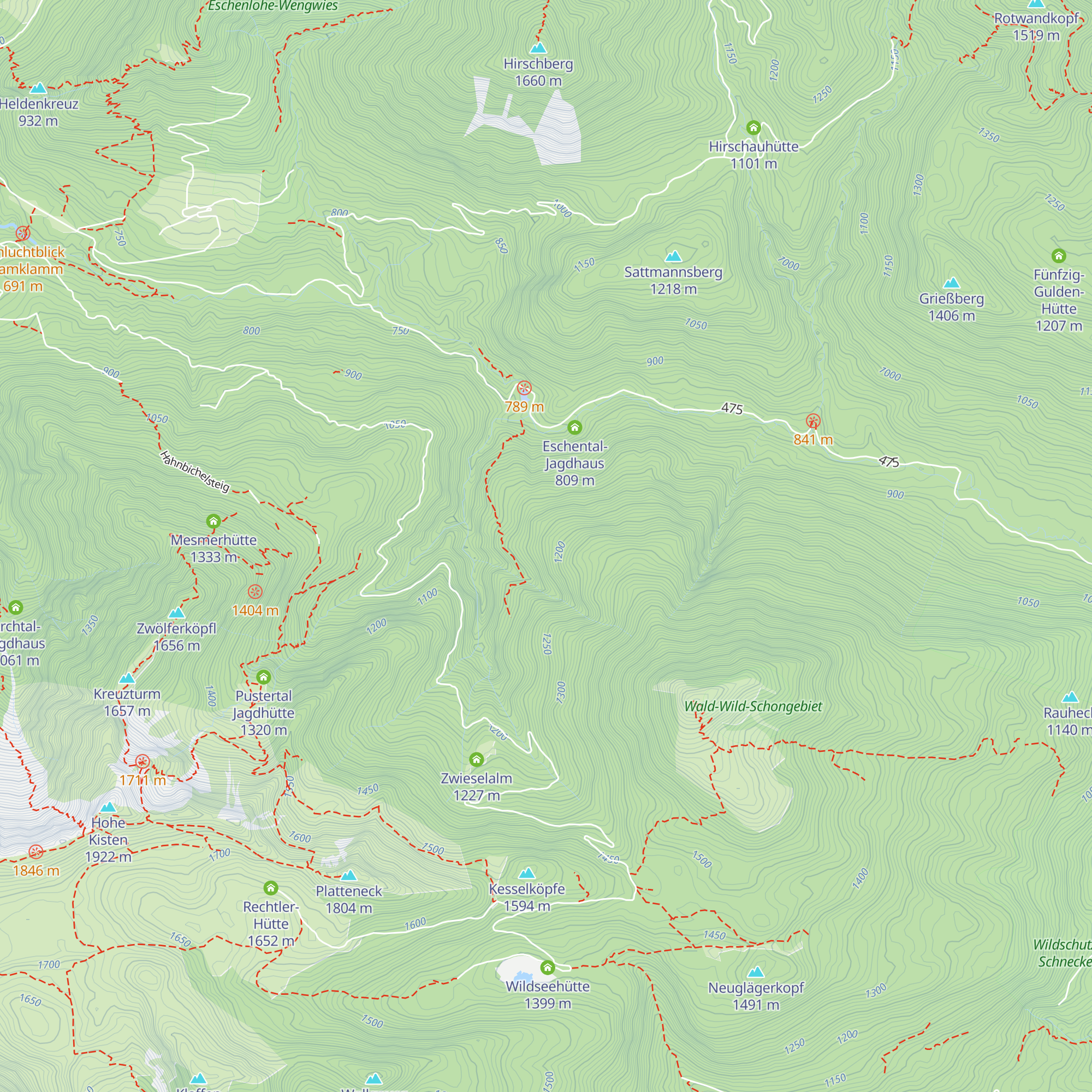 Wagnersleger Jagdhaus map
