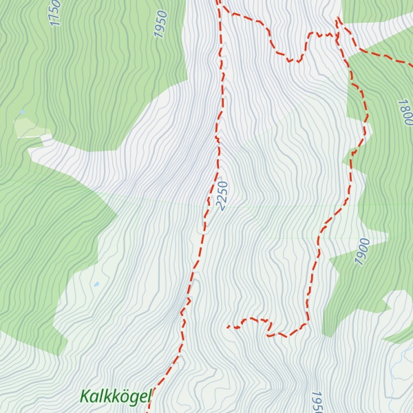 Map of Breitschwemmkogel