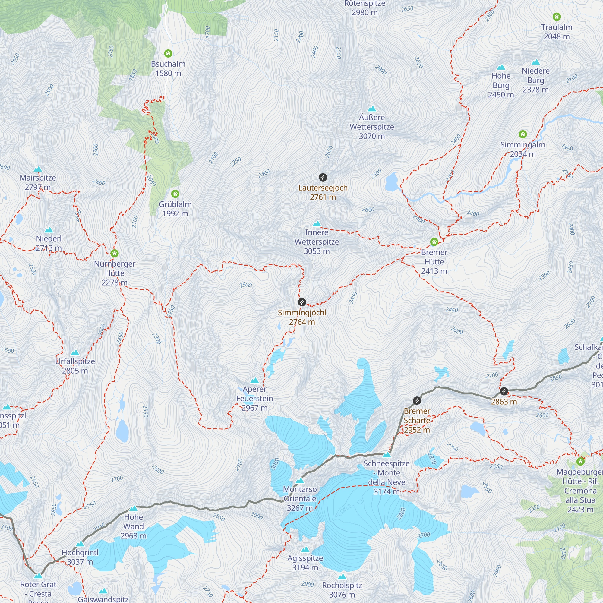 Zollhütte map
