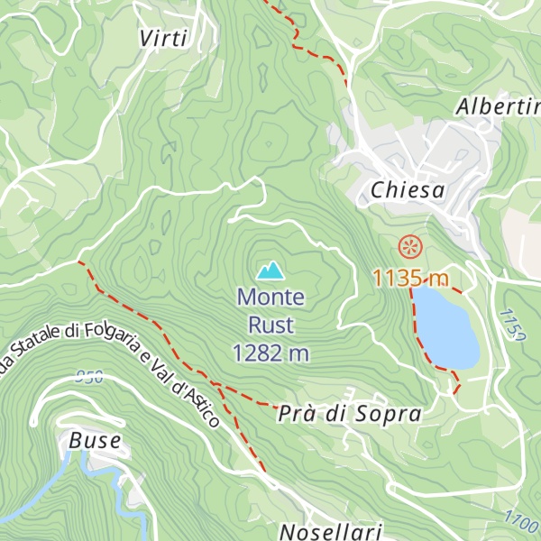 Map of Monte Rust