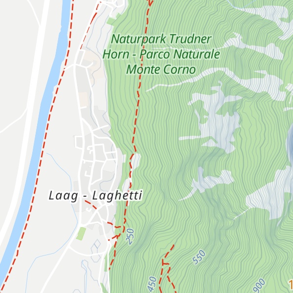 Map of Sas delle Otto