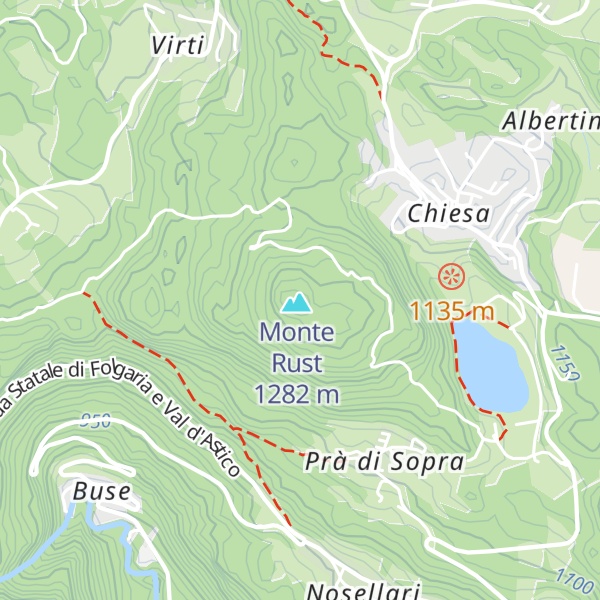 Map of Osservatorio Austroungarico Monte Rust