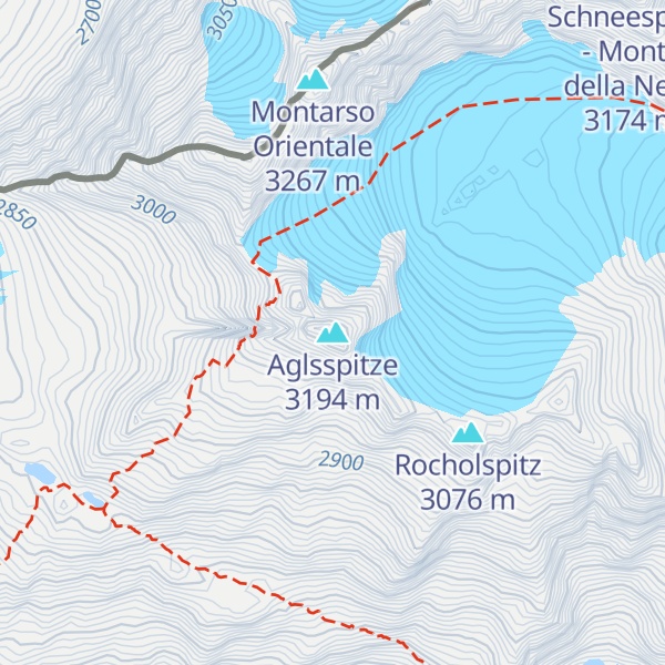 Map of Aglsspitze