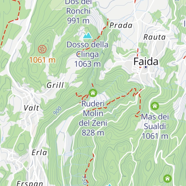 Map of Ruderi Molin del Zeni
