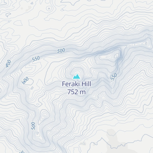 Map of Feraki Hill