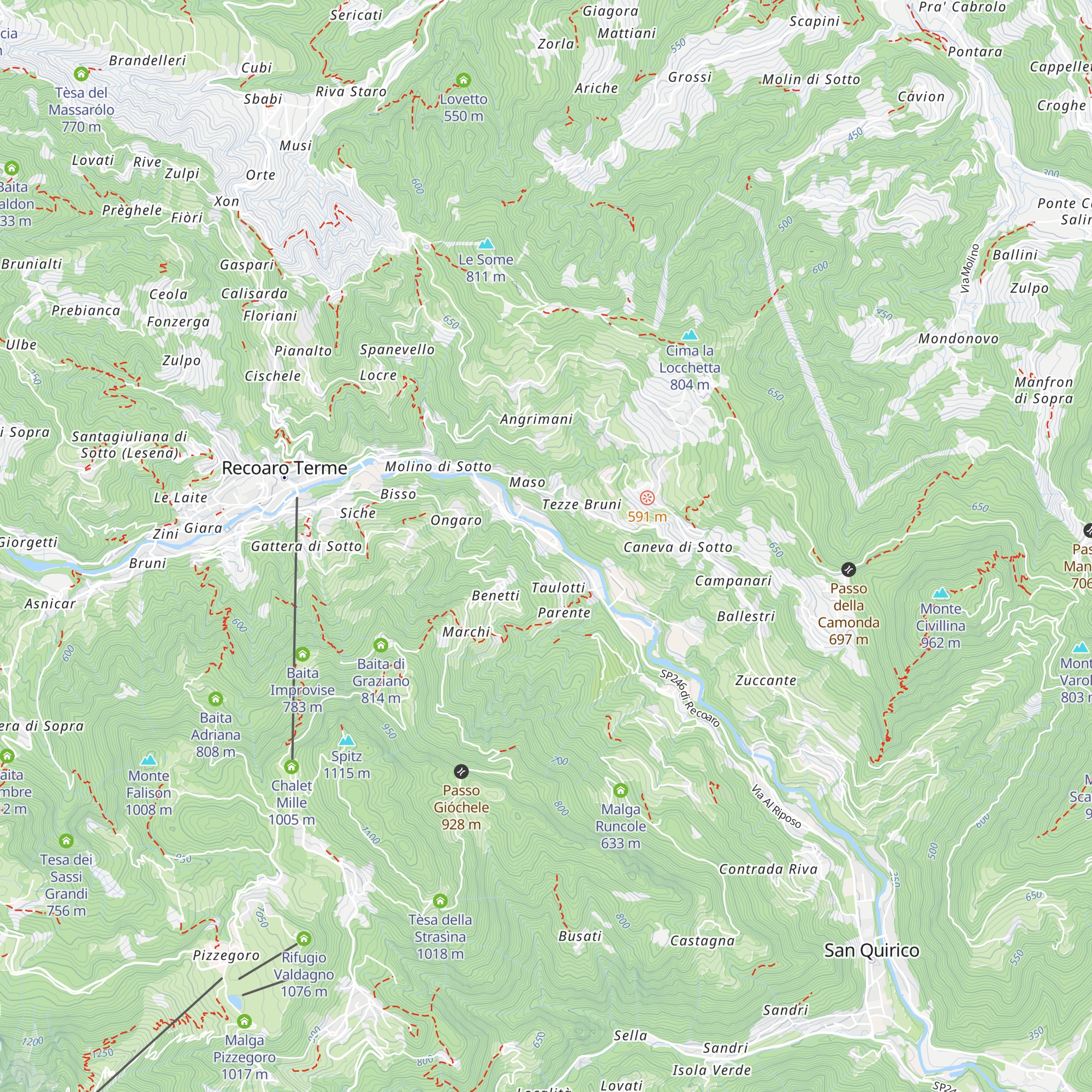 Da Gigi map