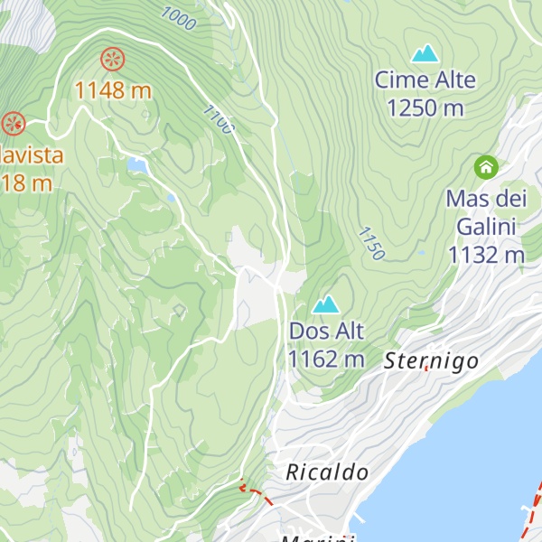 Map of La Capannina