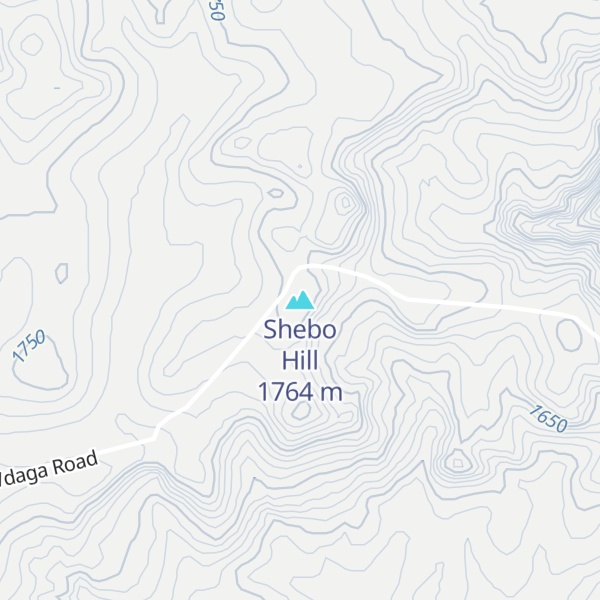 Map of Shebo Hill