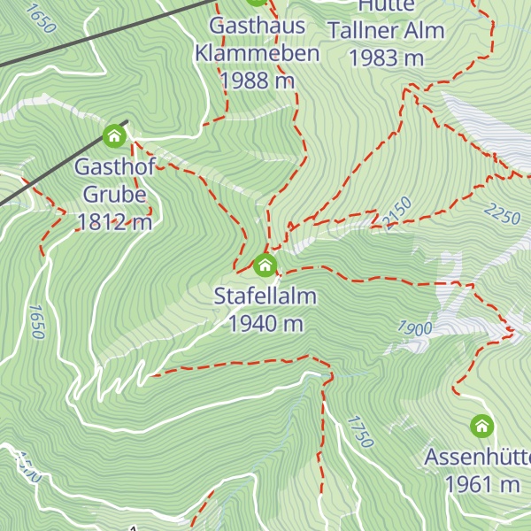 Map of Stafellalm