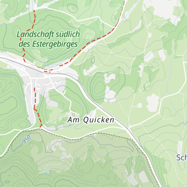 Map of Bäckn Hütte