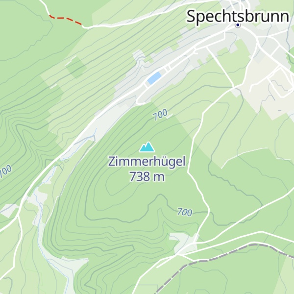 Map of Zimmerhügel