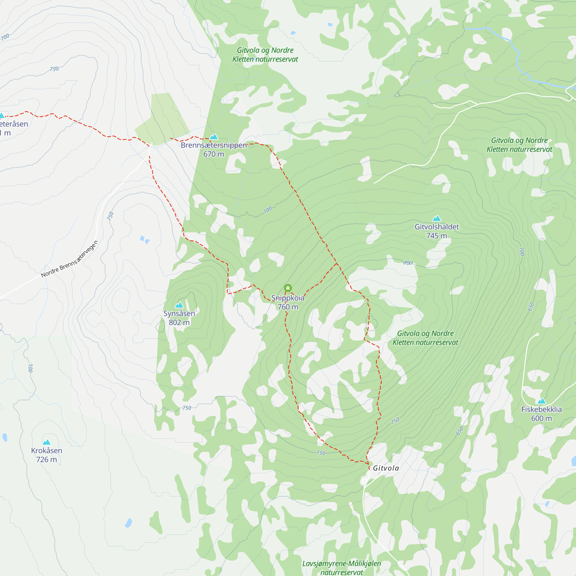 Snippkoia map
