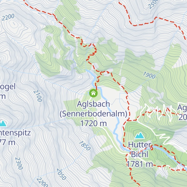 Map of Aglsbodenalm