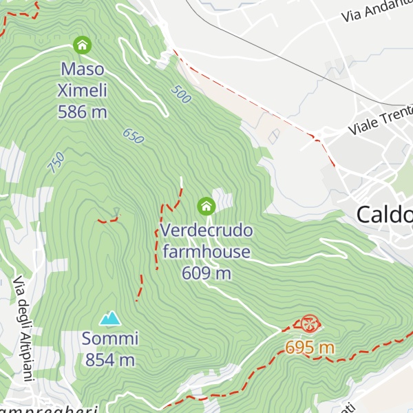 Map of Verdecrudo farmhouse
