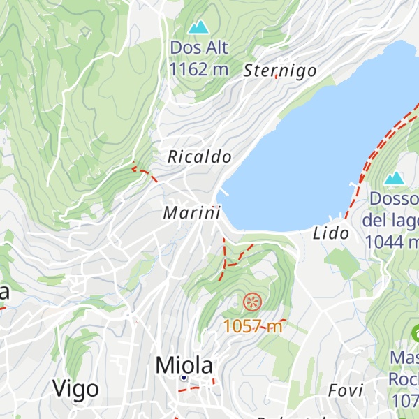 Map of APT Piné
