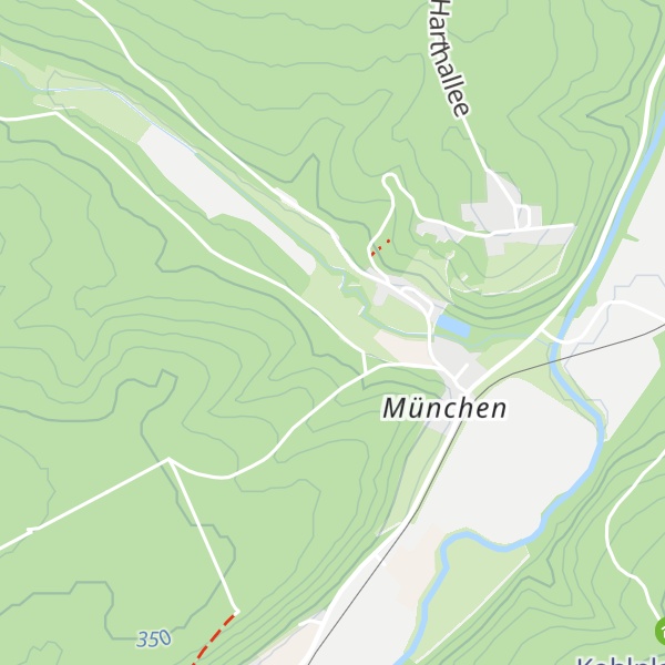 Map of Münchener Hütte