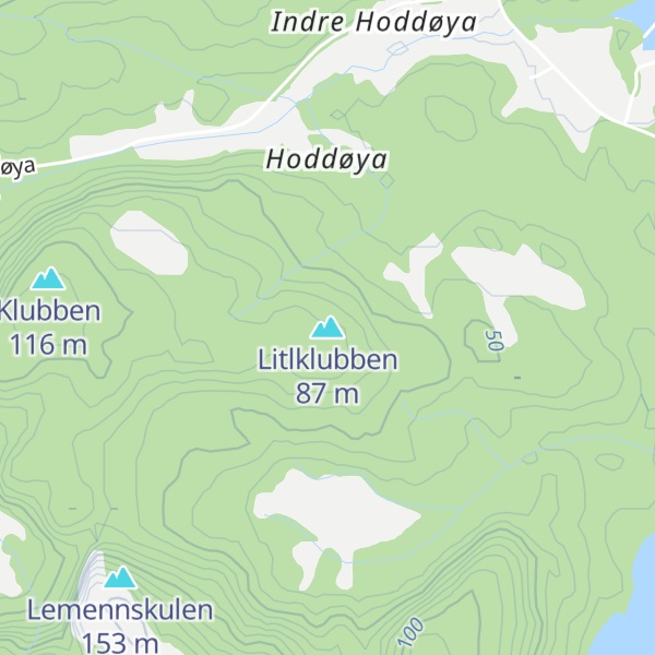 Map of Litlklubben