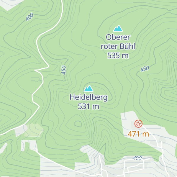 Map of Heidelberg