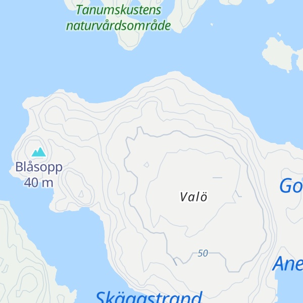 Map of Norrmansstenarna
