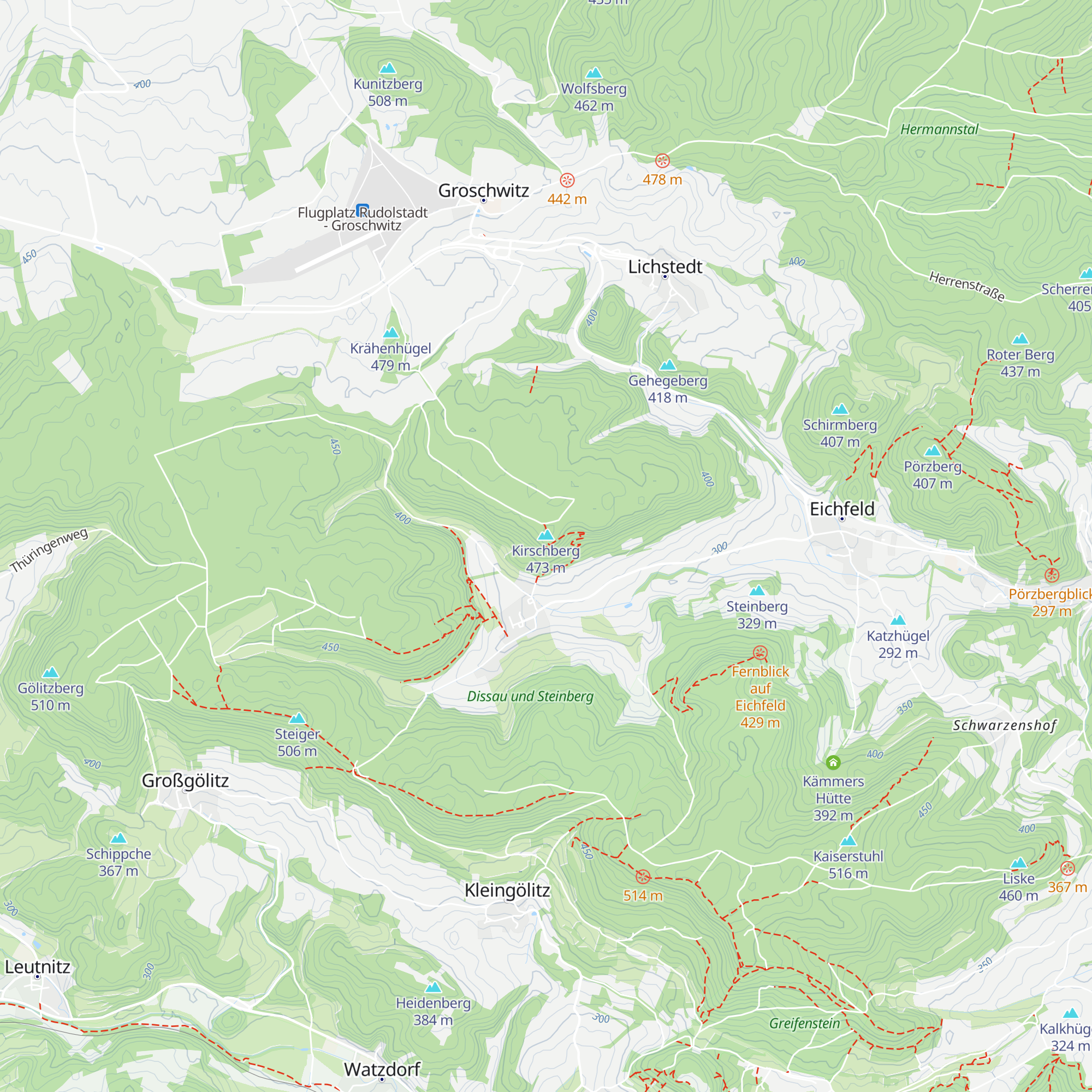 Steinhütte map
