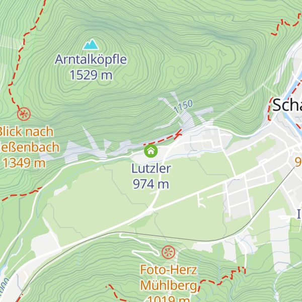 Map of Lutzler