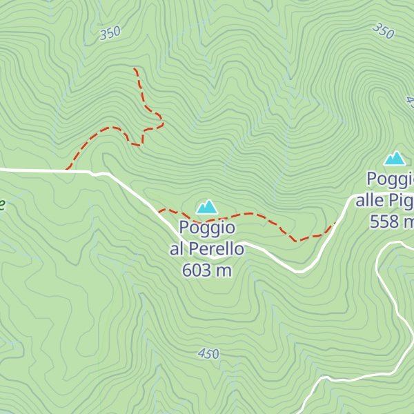 Map of Poggio al Perello