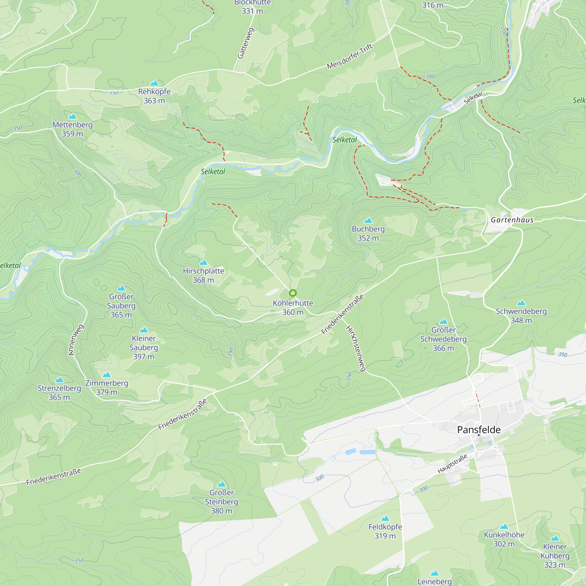 Köhlerhütte map