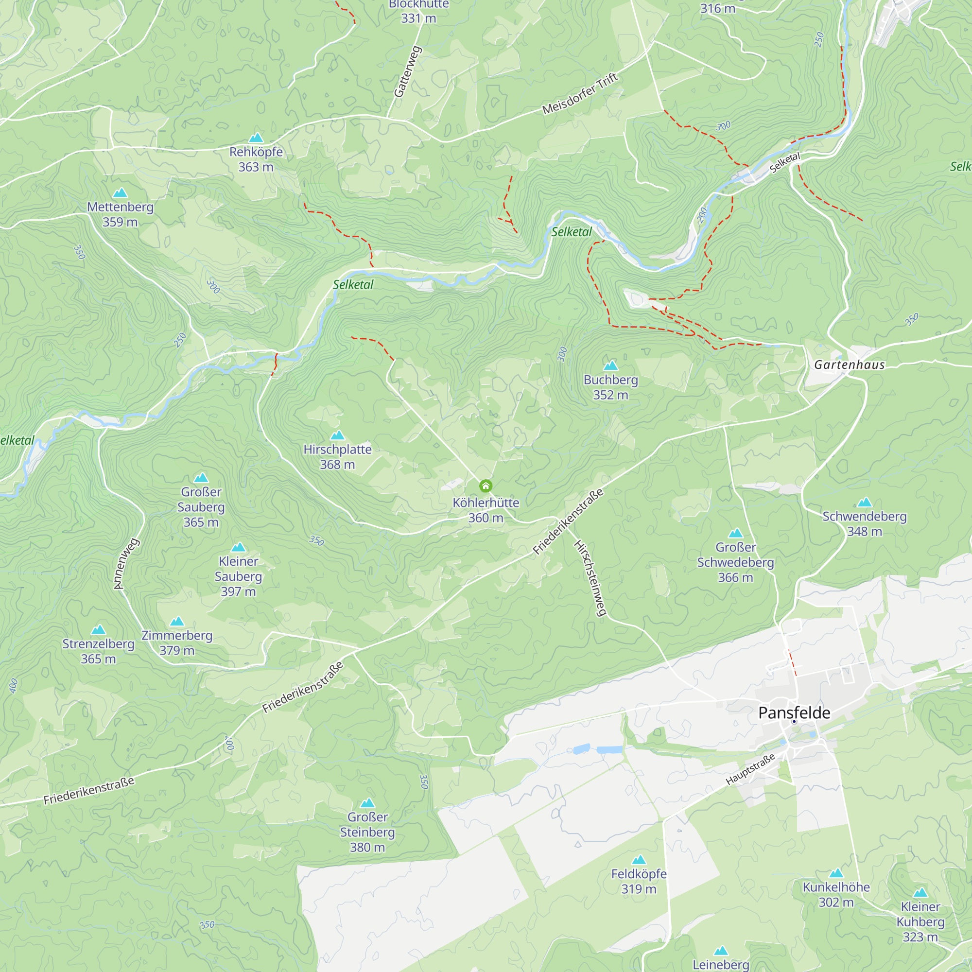 Köhlerhütte map