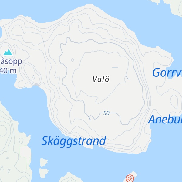 Map of Blåberget