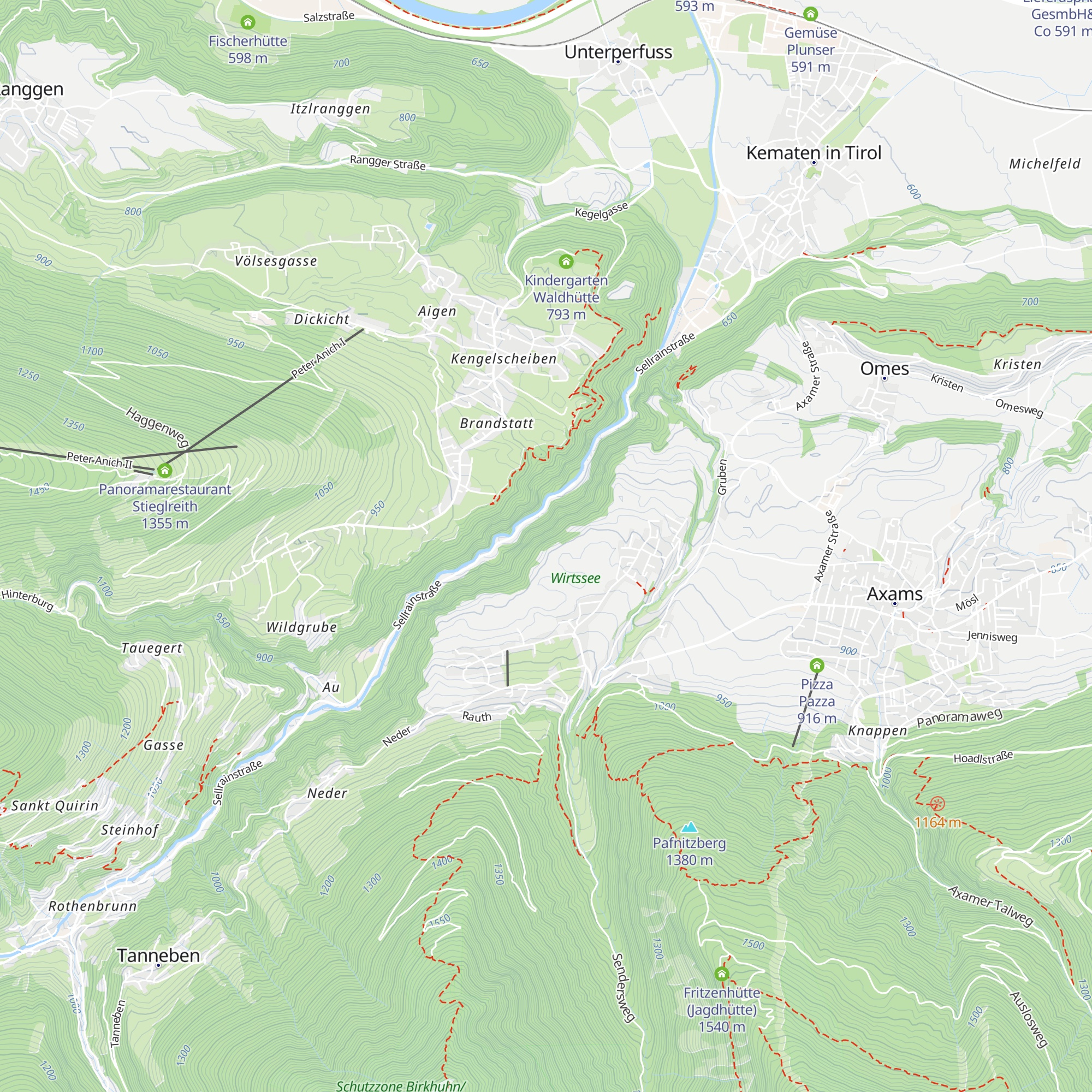 Rabenhütte map