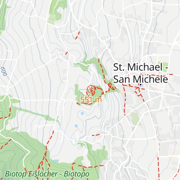 Map of Monte Calvario