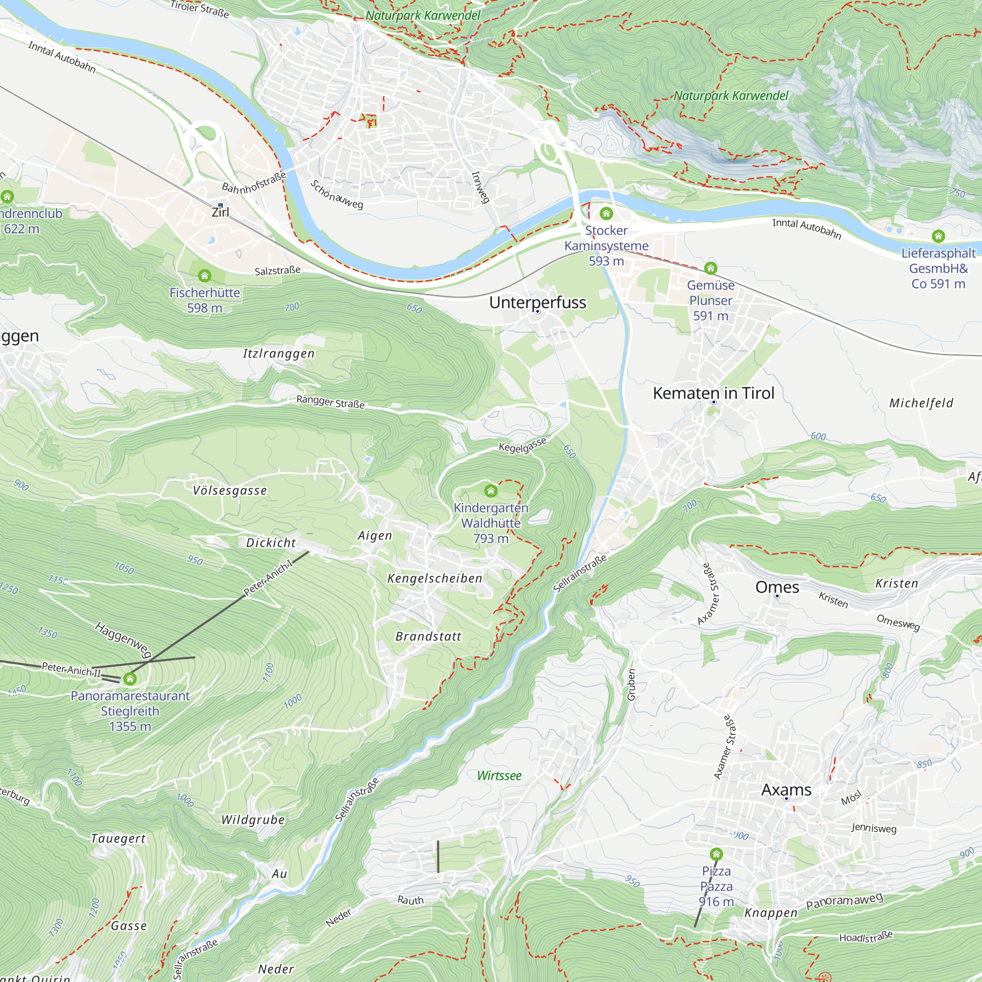 Kindergarten Waldhütte map