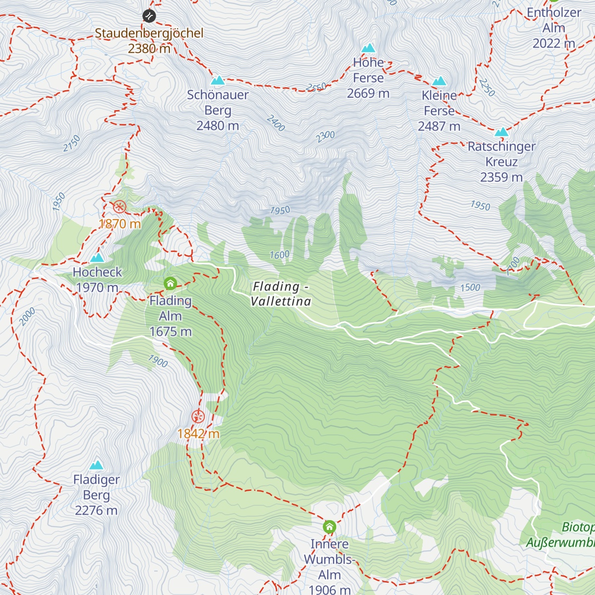 Schölzhornhof map