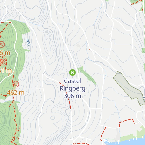 Map of Castel Ringberg