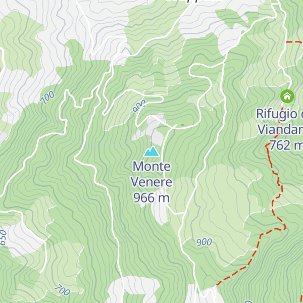 Map of Monte Venere