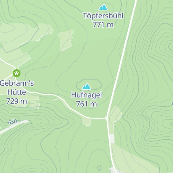Map of Hufnagel